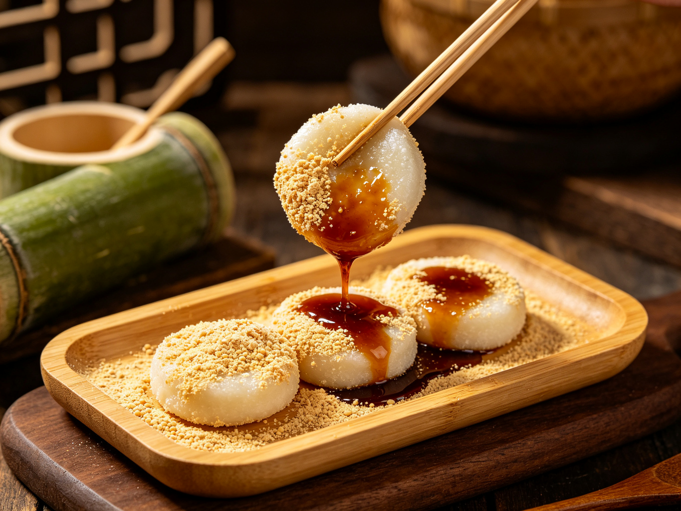 #9 San Da Pao, the Three Cannons Dessert