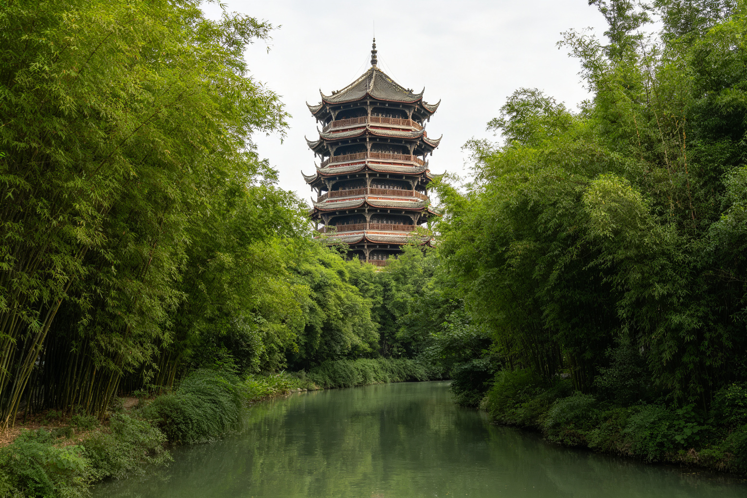 #11 Wangjianglou Park, a Bamboo Garden by the River